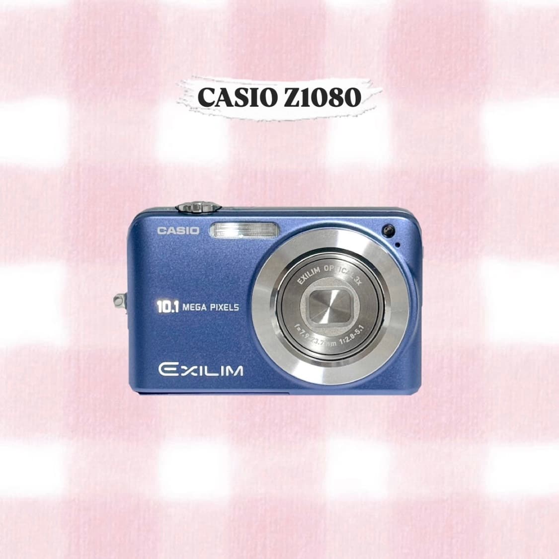 카시오 엑슬림 EX-Z1080 베이비블루 빈티지디카 상품이미지1