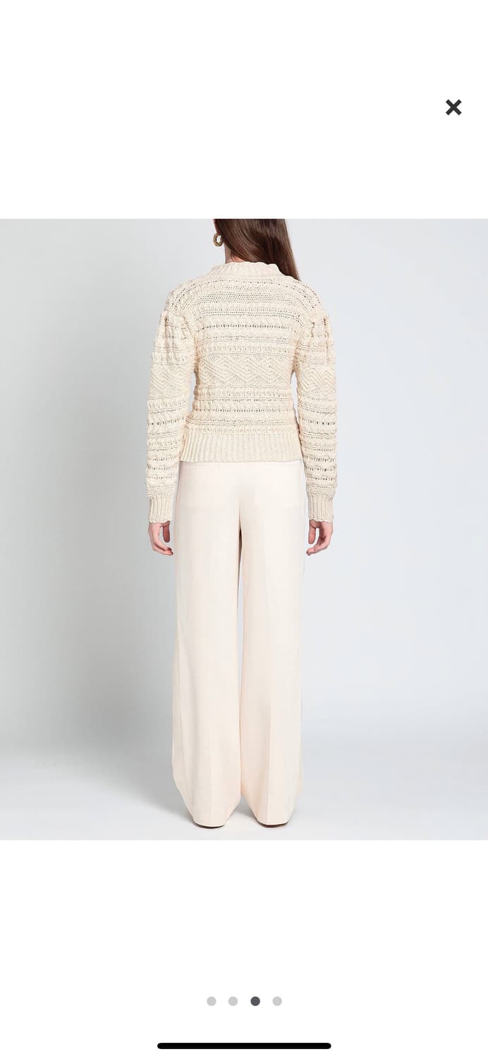 (새제품)Isabel Marant 아이보리 패턴 니트 상품이미지7