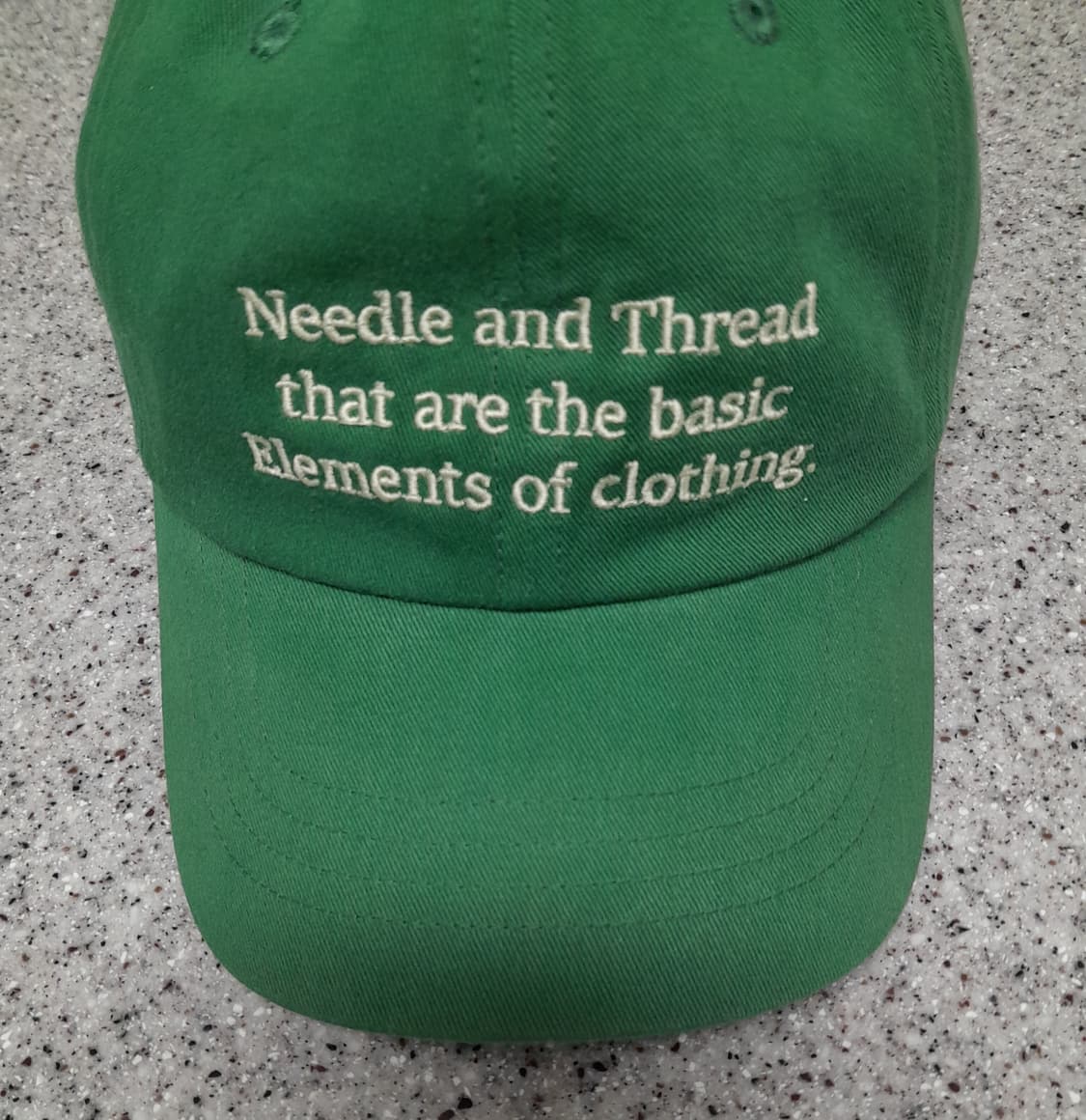 💥커버낫 자수 레터링 볼캡 (그린)
 상품이미지3