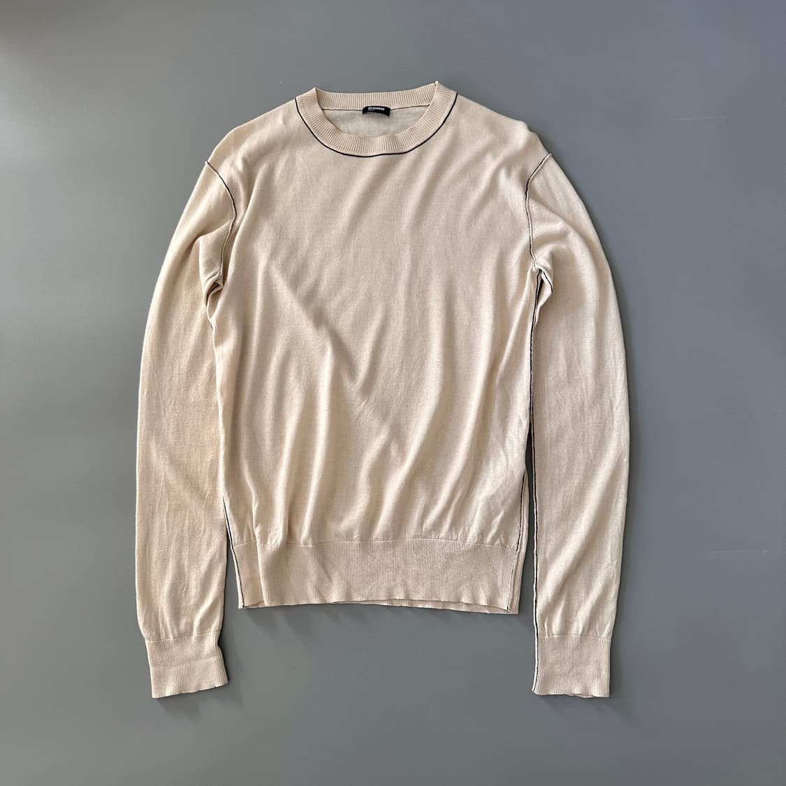 질샌더 jil sander navy 실크 혼방 니트 상품이미지1