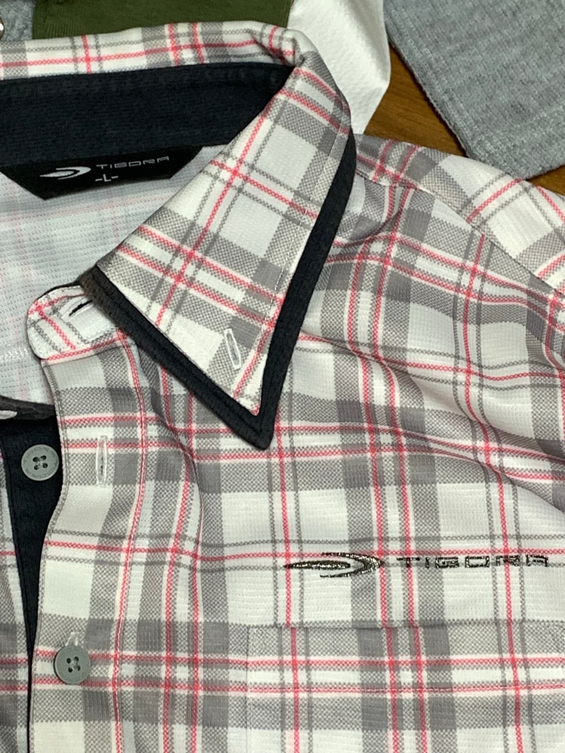 빈티지 반팔 카라티 갸루 y2k 핑크 상품이미지2