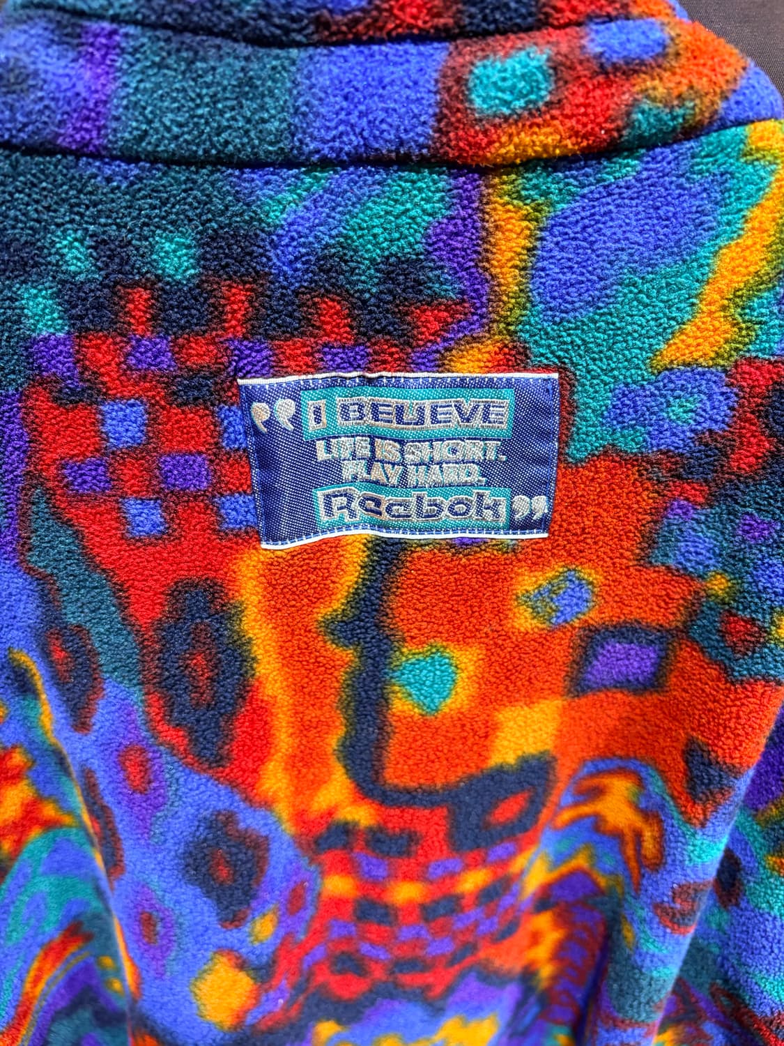 L 리복 90s 컬러 퍼즐 플리스 자켓 상품이미지4