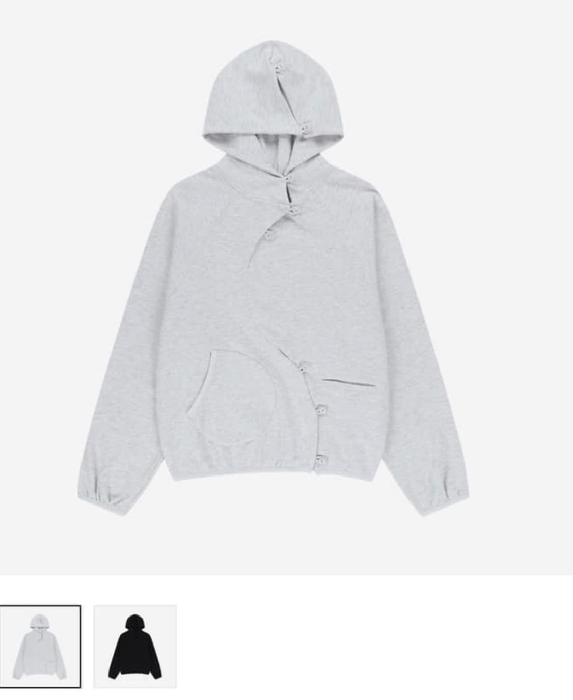 산산기어 버튼후디 1사이즈  상품이미지1