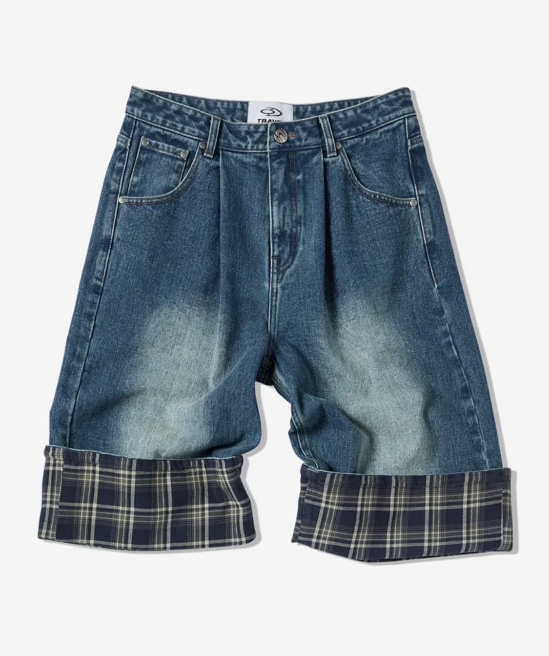 트레블 체크 버뮤다 팬츠 상품이미지2