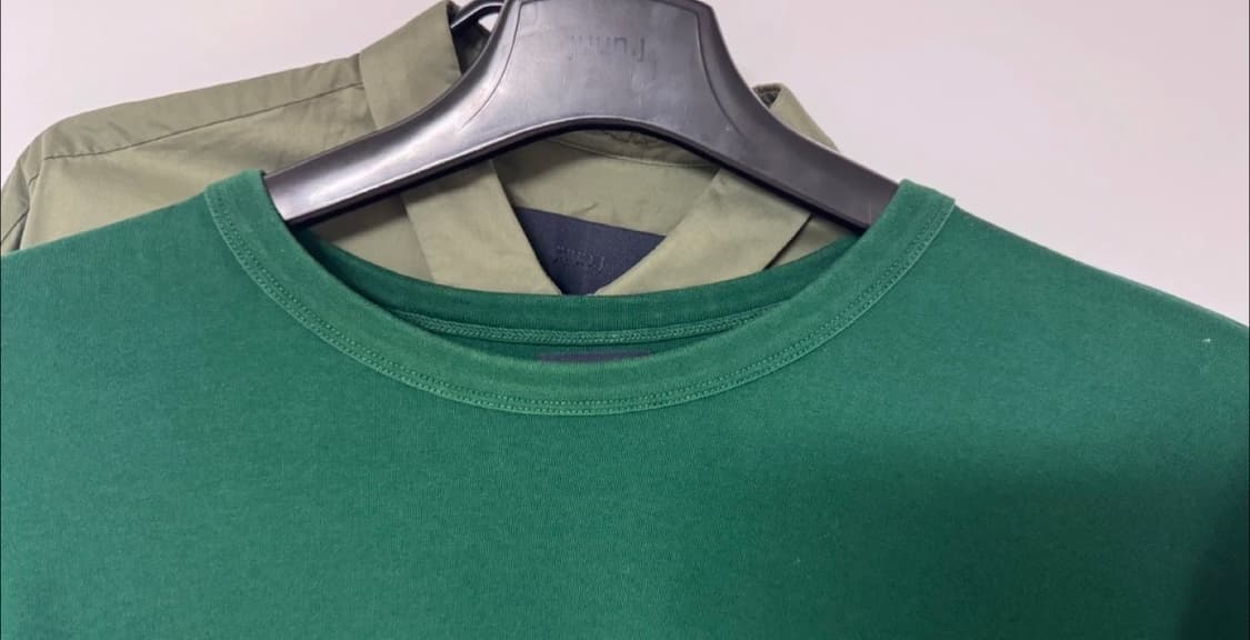 준지/17ss 그린 레터링 롱슬리브/46 상품이미지3