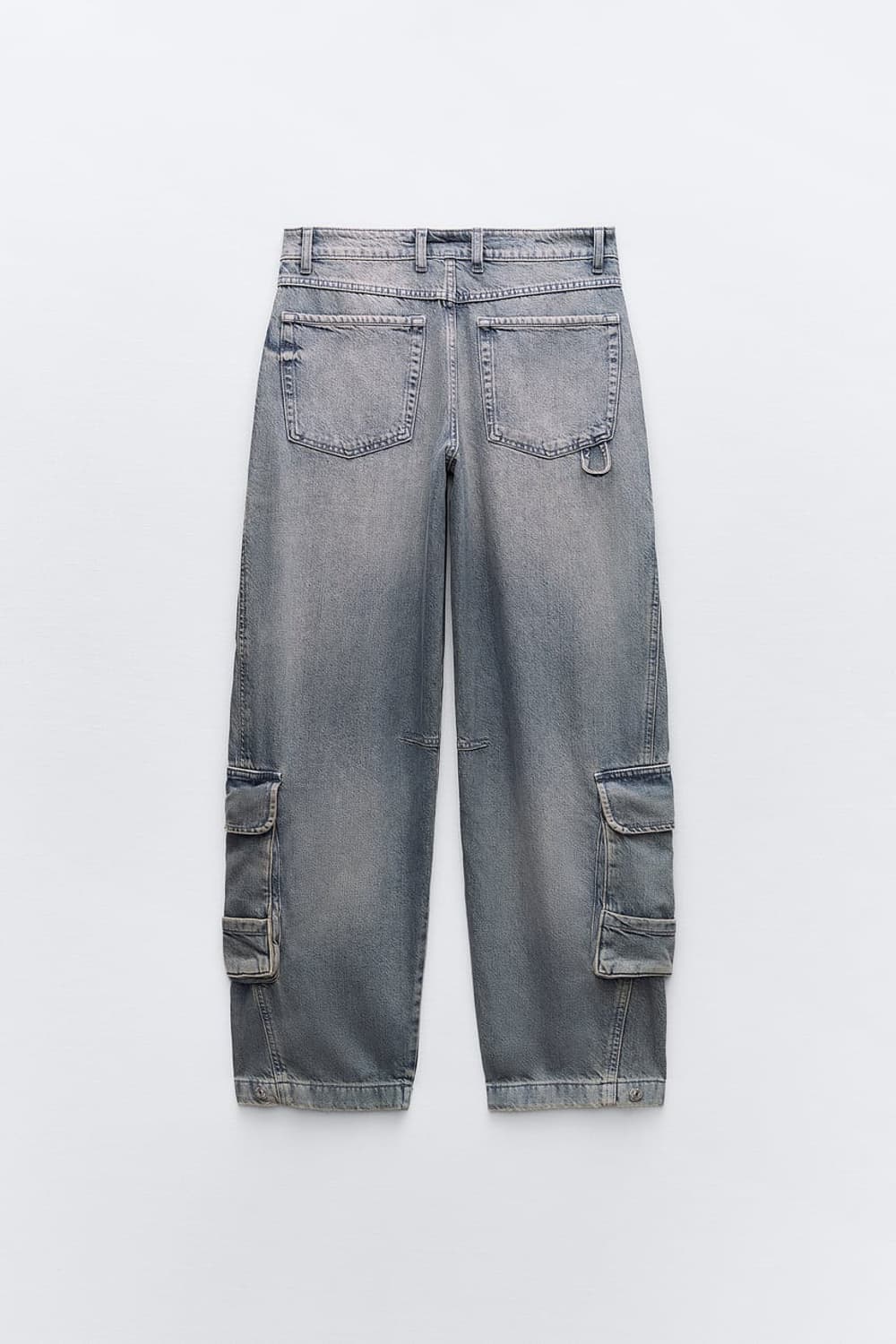 zara TRF 미드라이즈 카고팬츠 상품이미지2