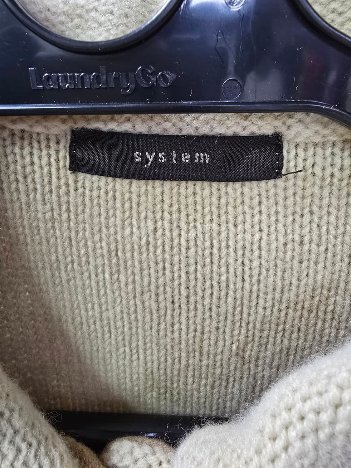 SYSTEM 시스템 아이보리 니트 가디건 (1316) 상품이미지3