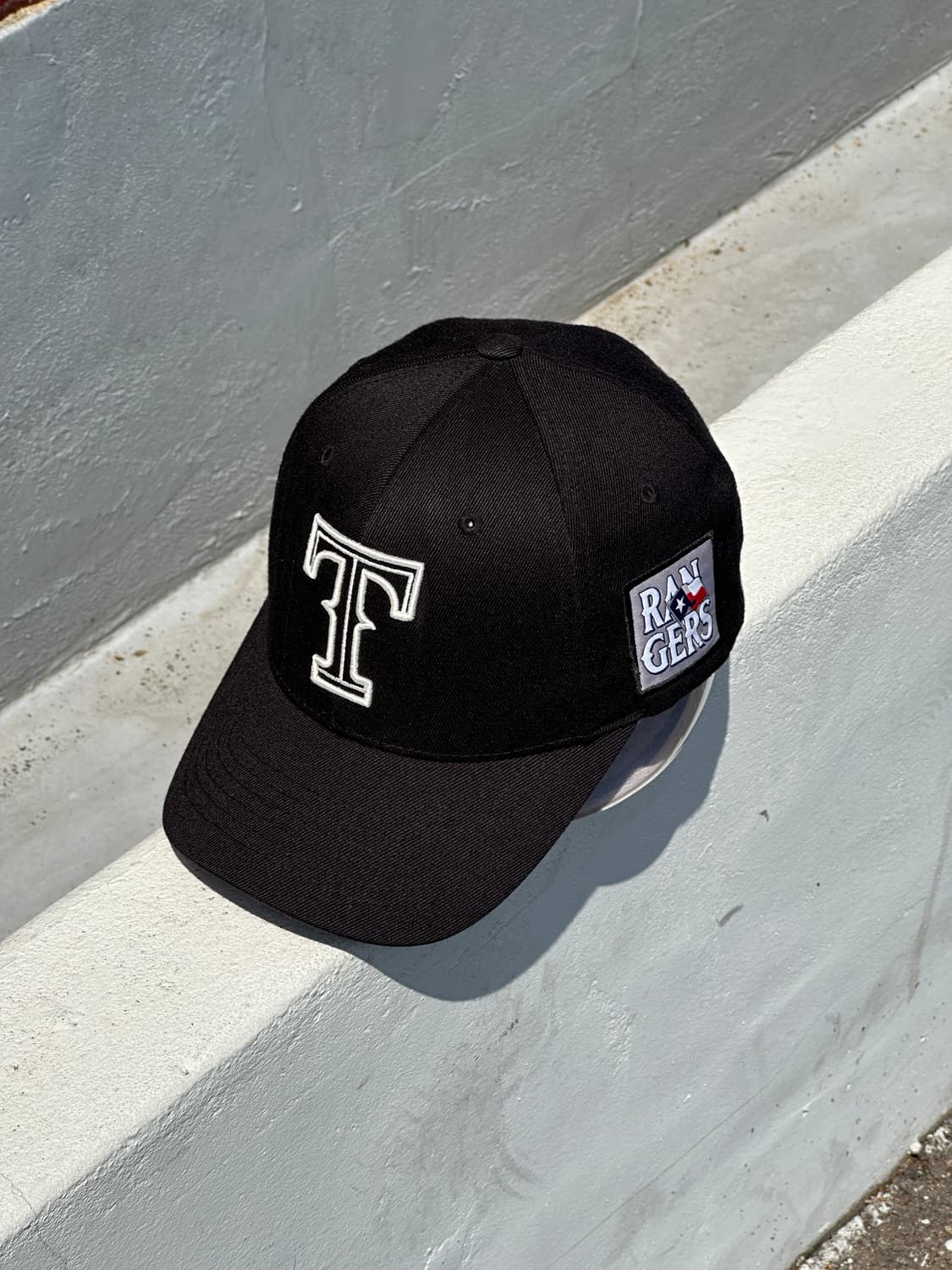 [S-M] MLB 엠엘비 T로고 블랙 볼캡 모자 상품이미지2