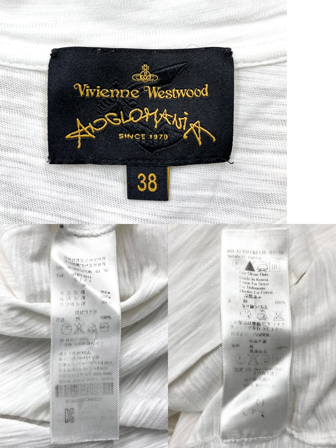 비비안웨스트우드 앙글로마니아 빅 스타 티셔츠 상품이미지6