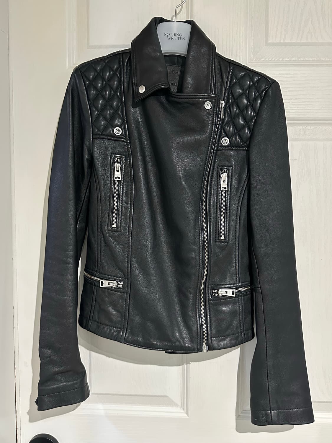 올세인츠 캐치 바이커 레더 자켓 상품이미지2