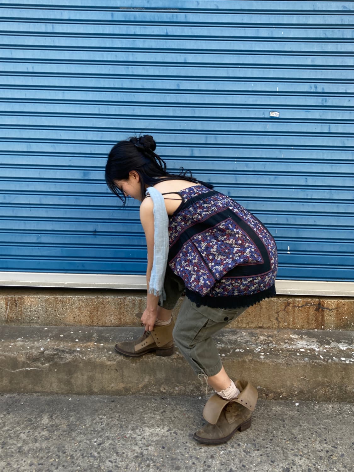 레이스 플라워 나시탑 상품이미지5