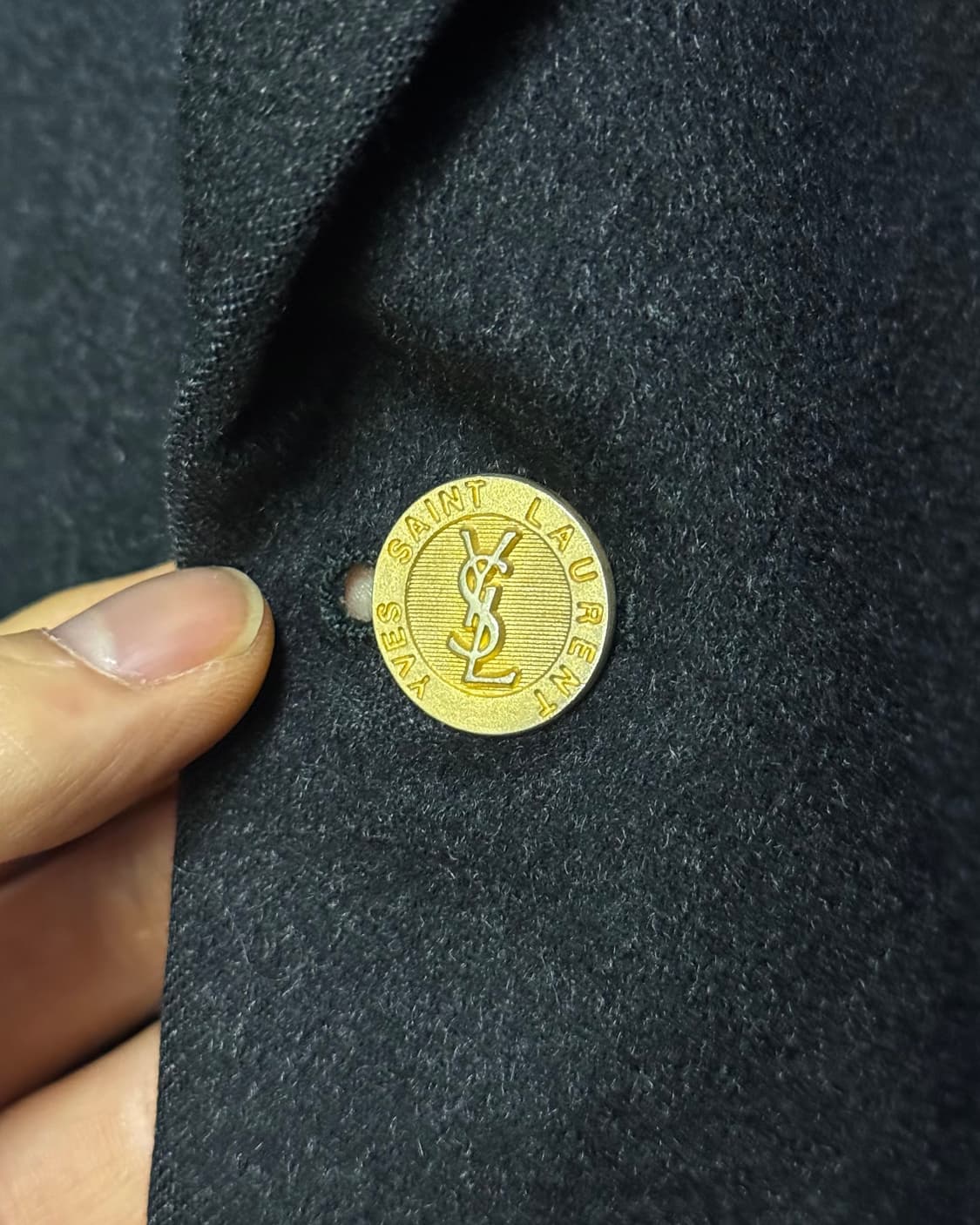 입생로랑 뿌르 옴므 캐시미어 울 2버튼 블레이져 자켓 명품 마이 락시크키 상품이미지4