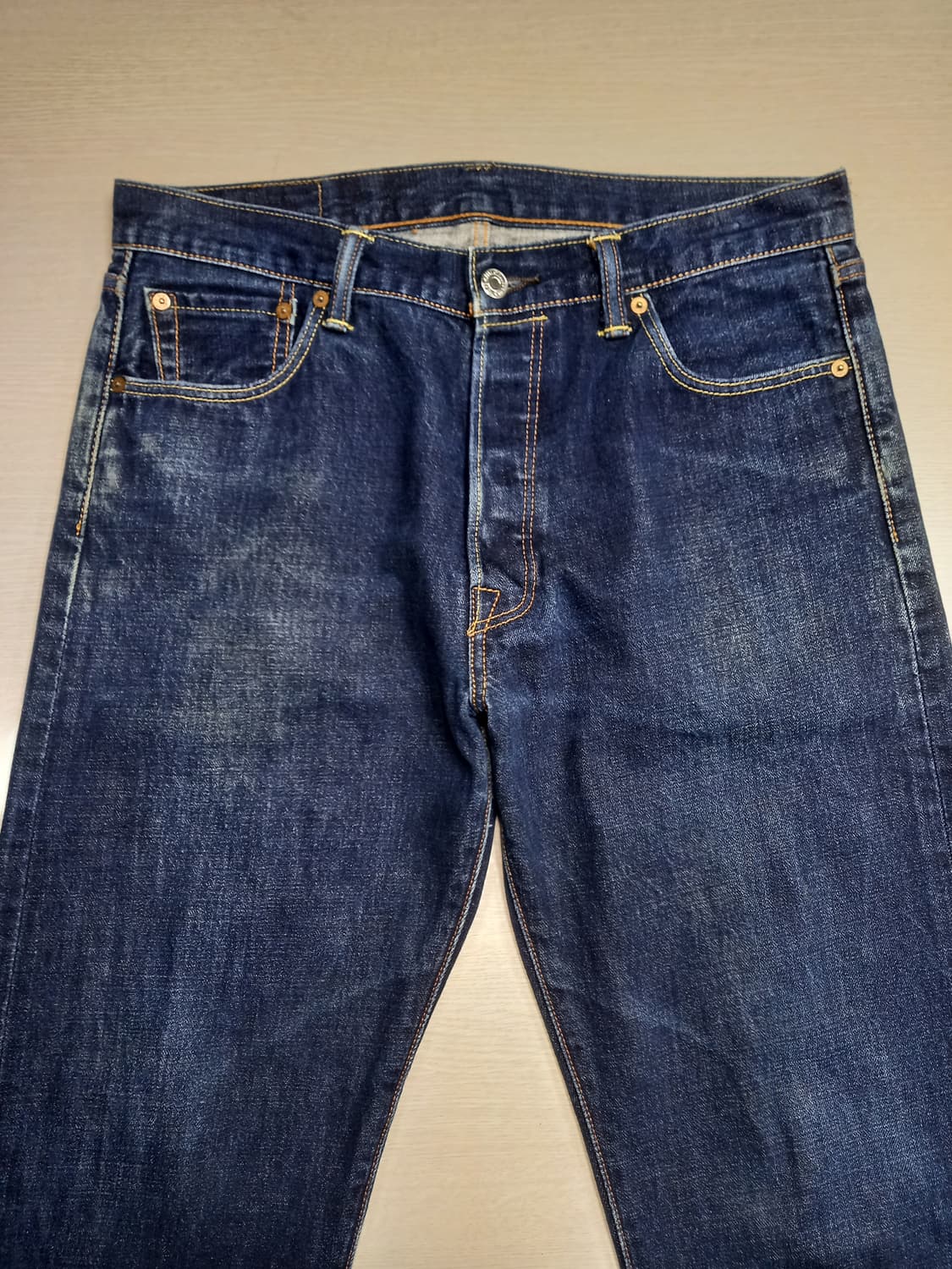 34 리바이스501 Turkey 울12% 일자진 진청 34-597 상품이미지3