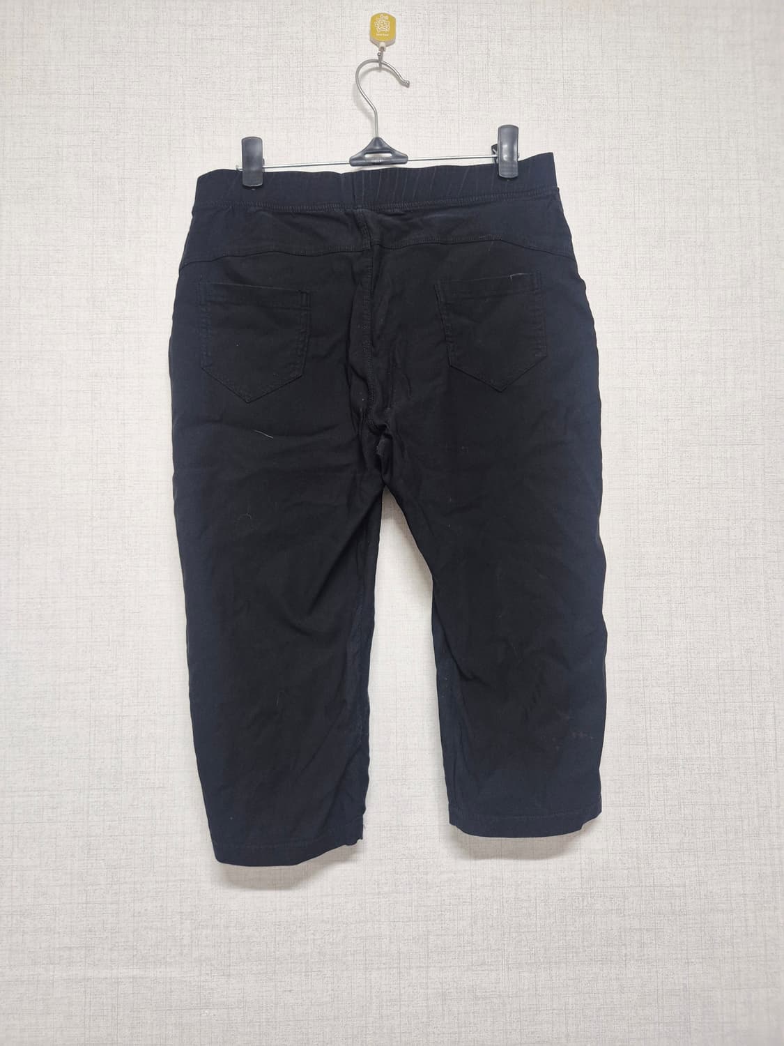 블랙 칠부바지 상품이미지2