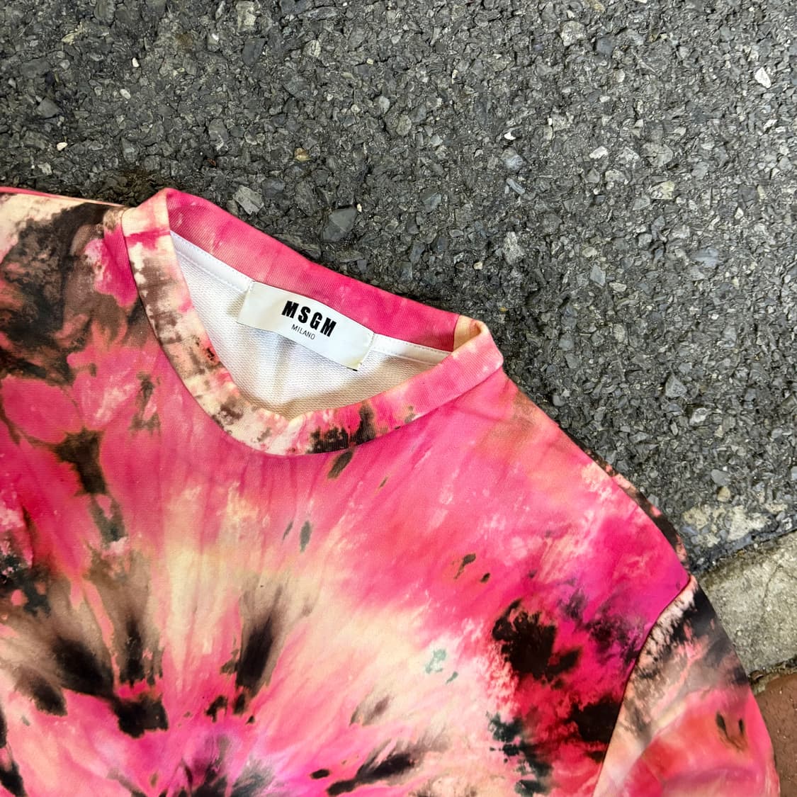 MSGM 엠에스지엠 타이다이 스웻셔츠 상품이미지2