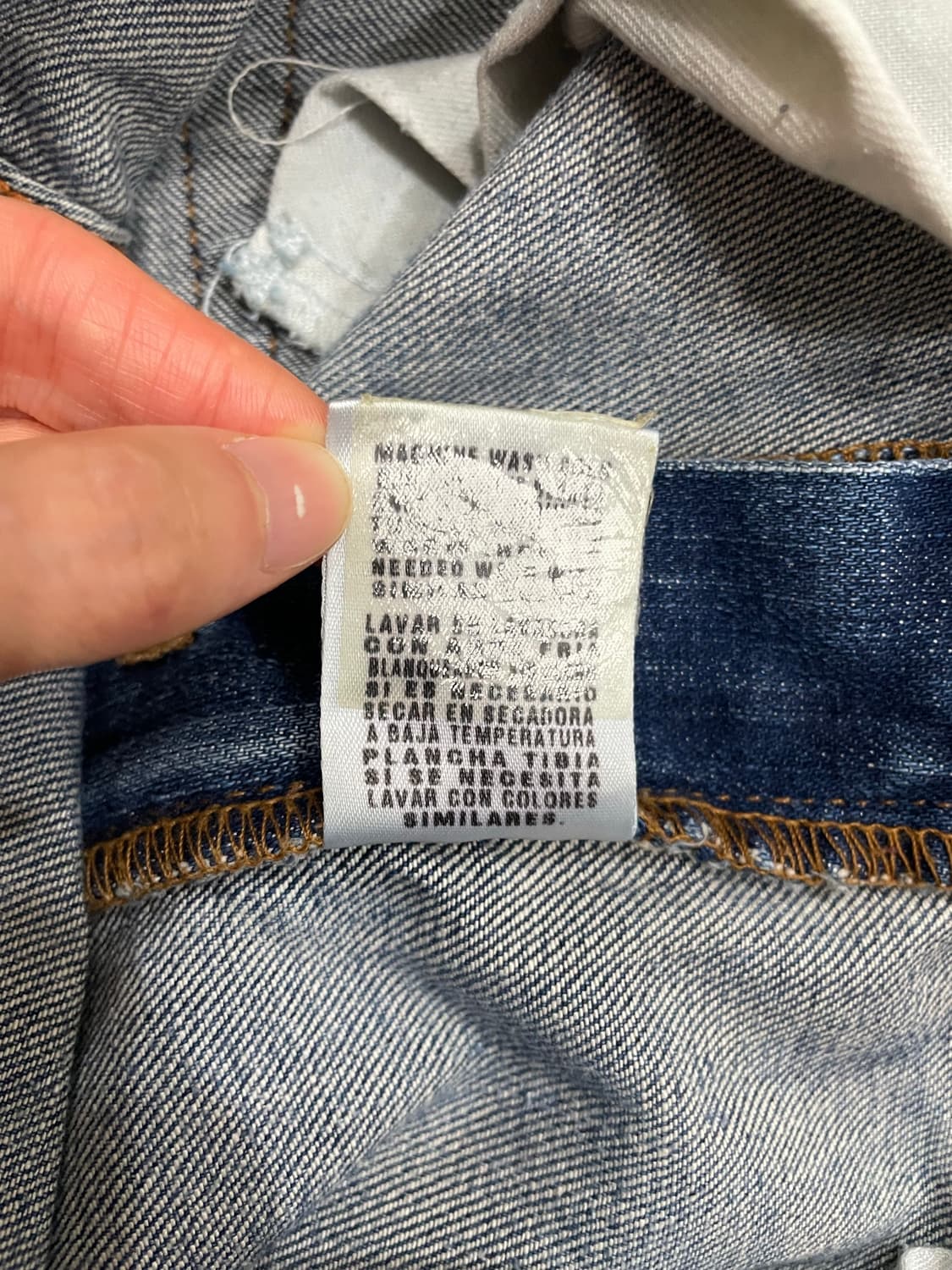 폴로 멕시코제 부츠컷 플레어진 데님 팬츠  상품이미지7