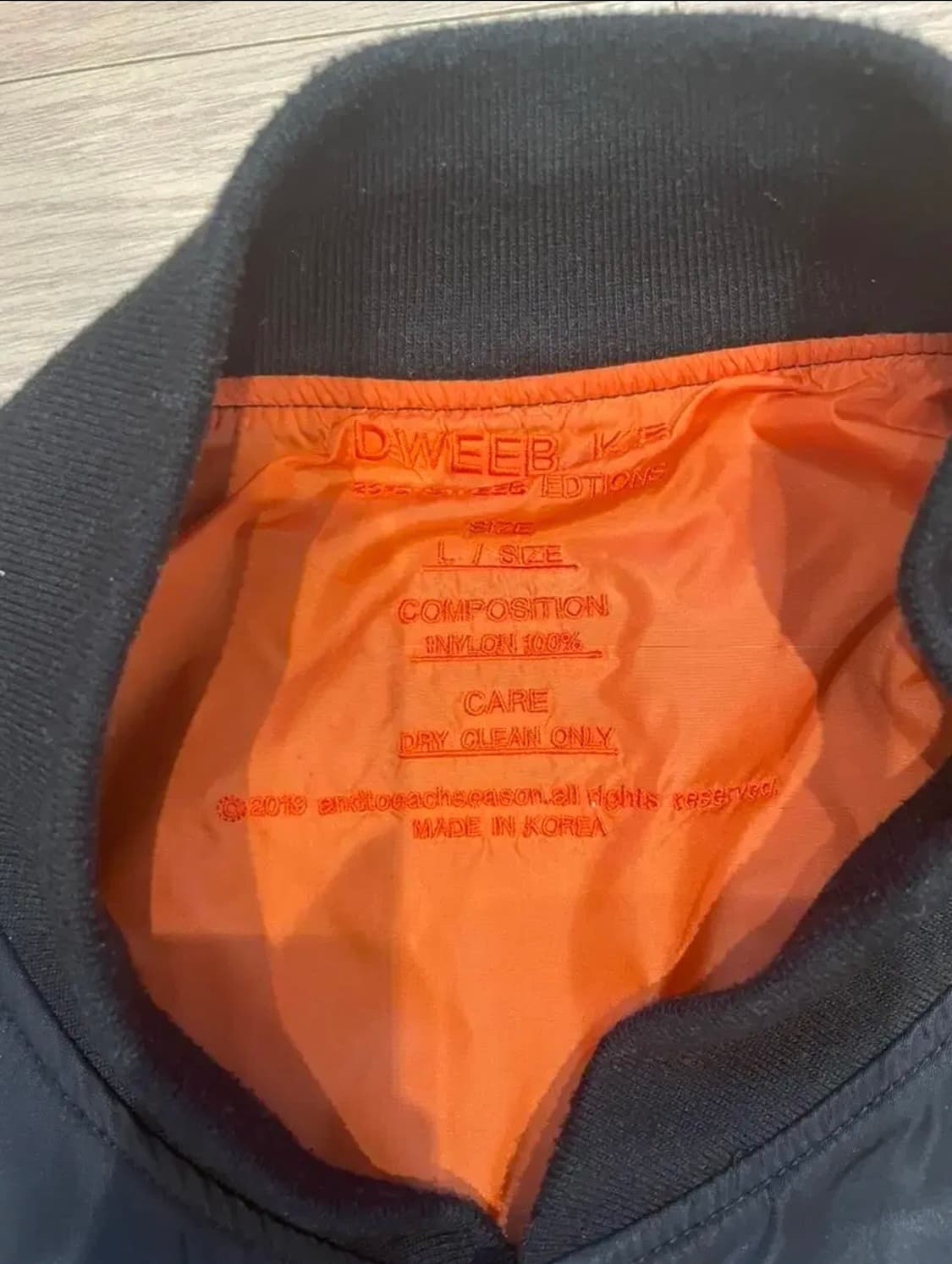 드윕 항공점퍼 xl 상품이미지2