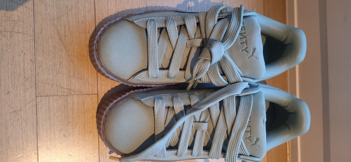 (새제품) 푸마 펜티 크리퍼(리한나 콜랩) 스니커즈 민트 260m 상품이미지3