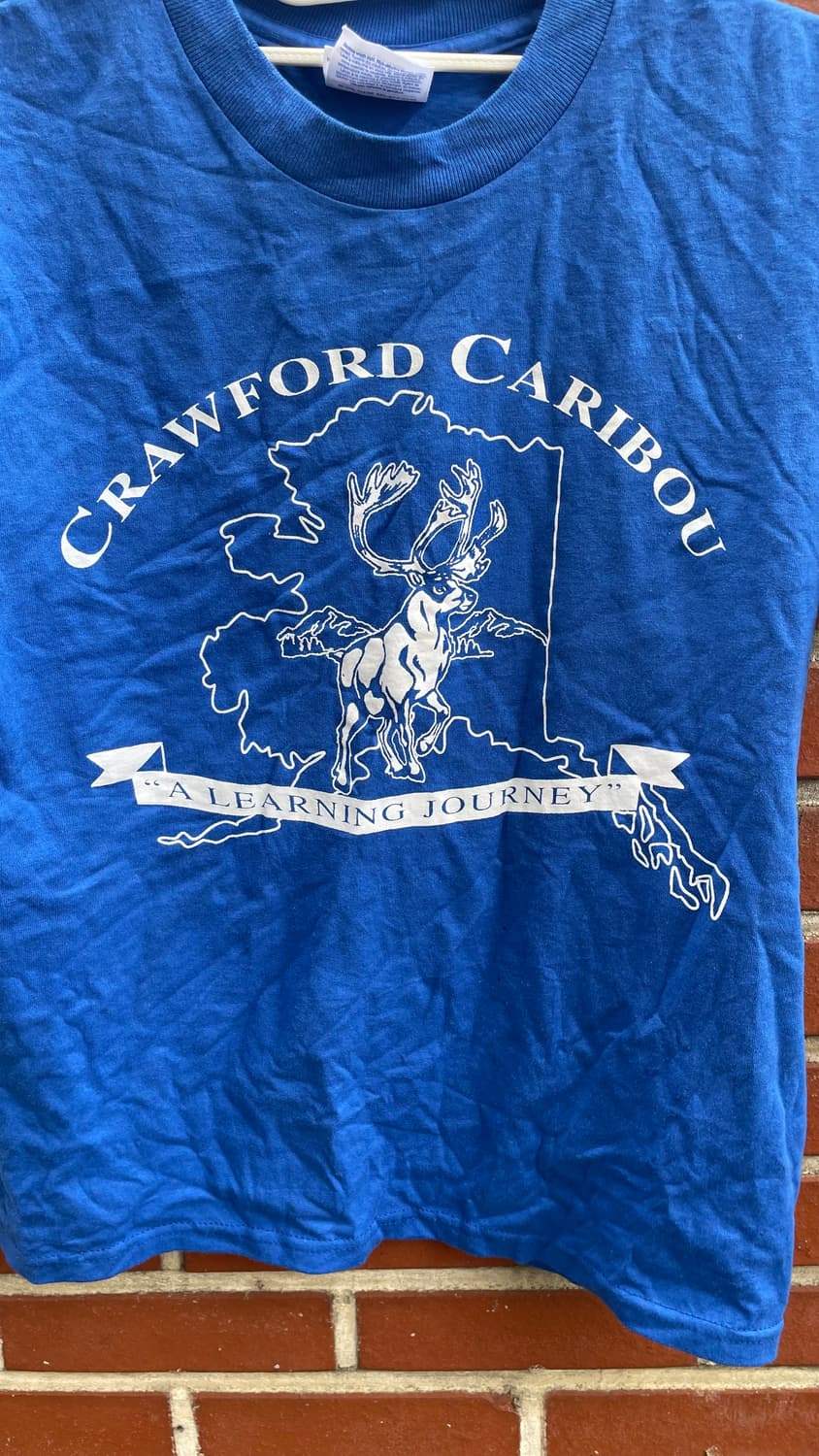 [Hanes] 크로포드 카리부 블루 티셔츠 상품이미지3