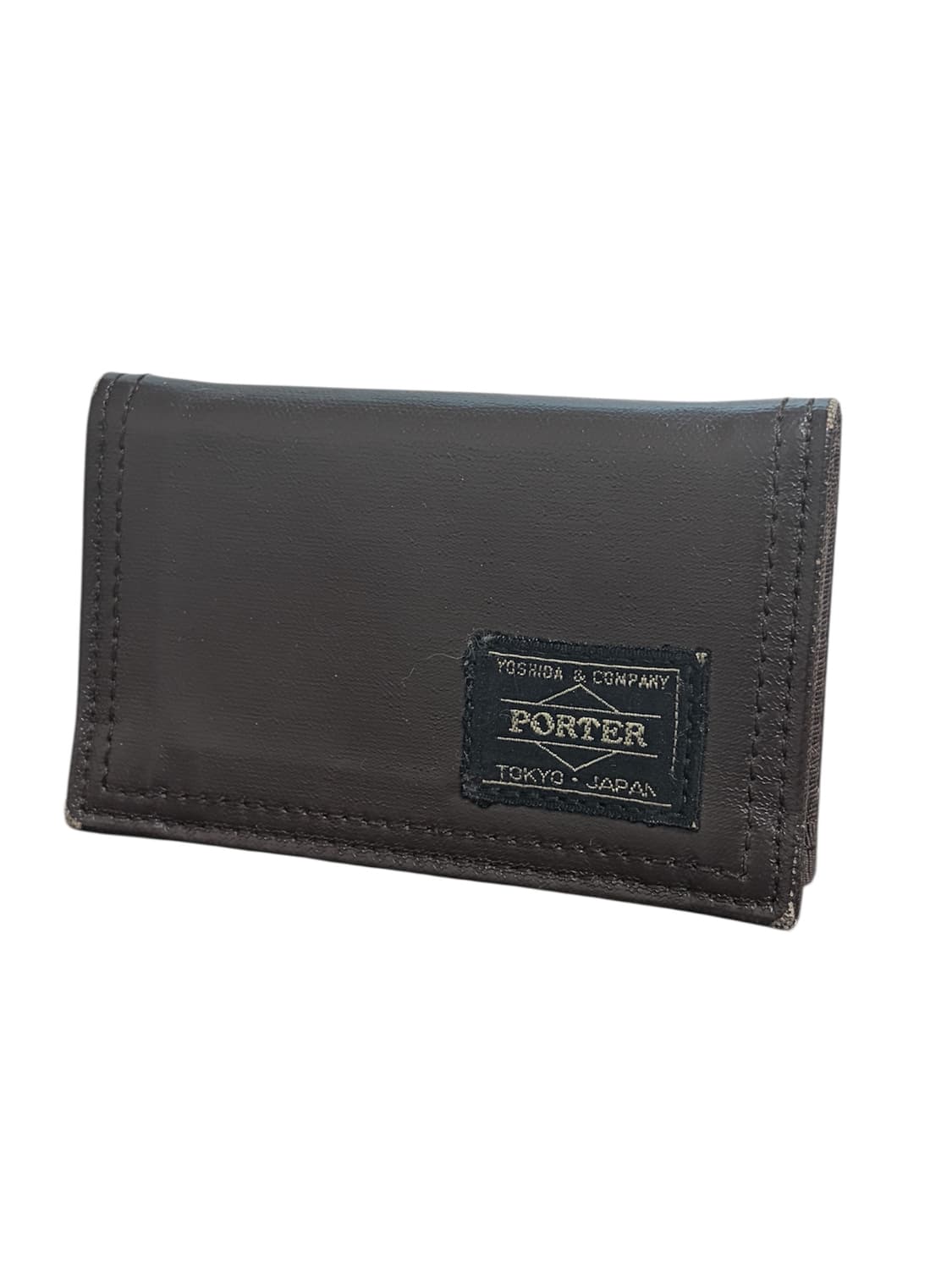 포터 프리 스타일 카드 케이스 브라운 상품이미지2
