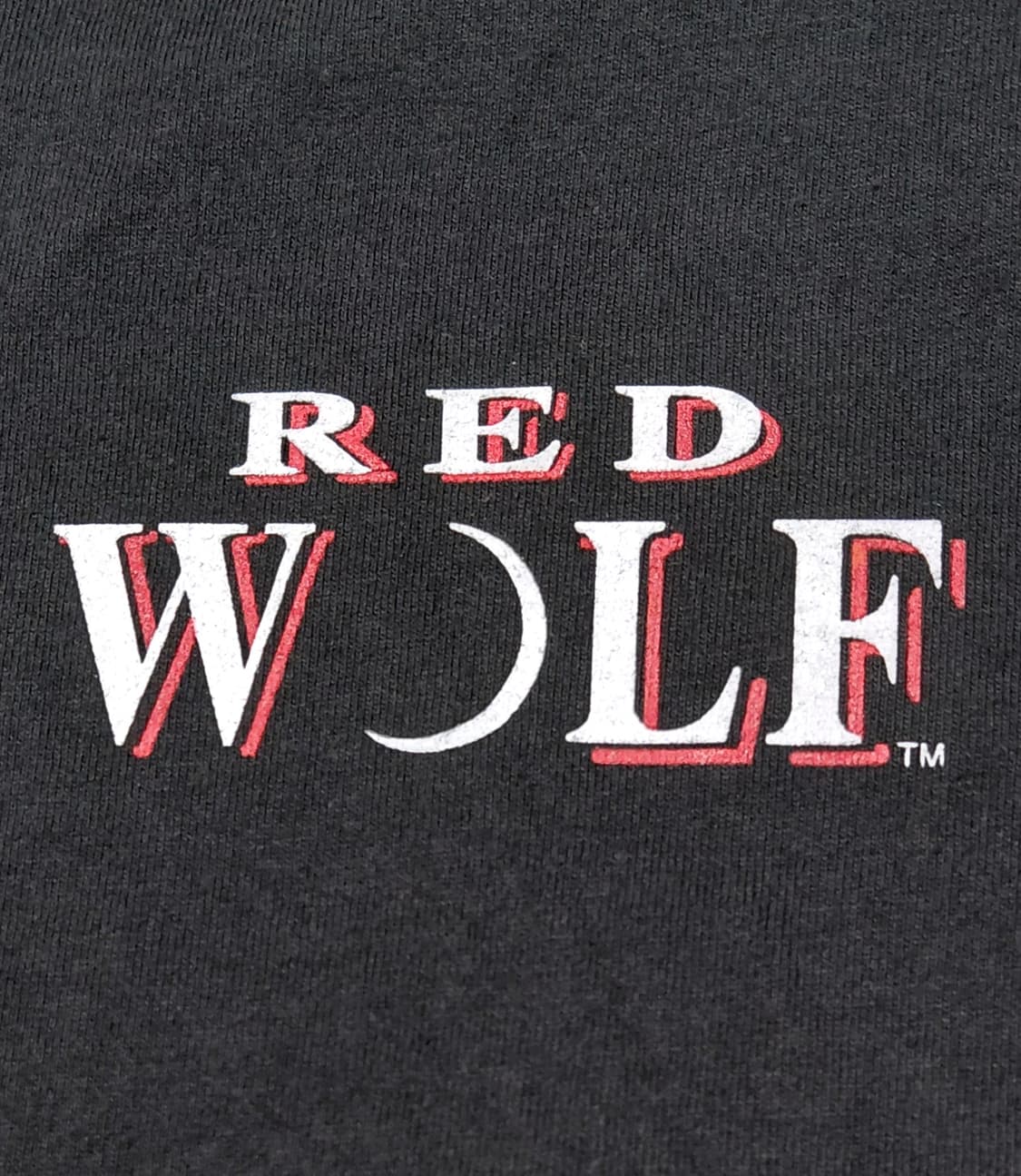 [L] 90년대 미국산 저지스 올드태그 Red Wolf 반팔티 상품이미지4