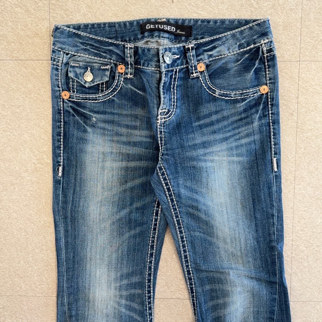 부츠컷 데님 팬츠 상품이미지2