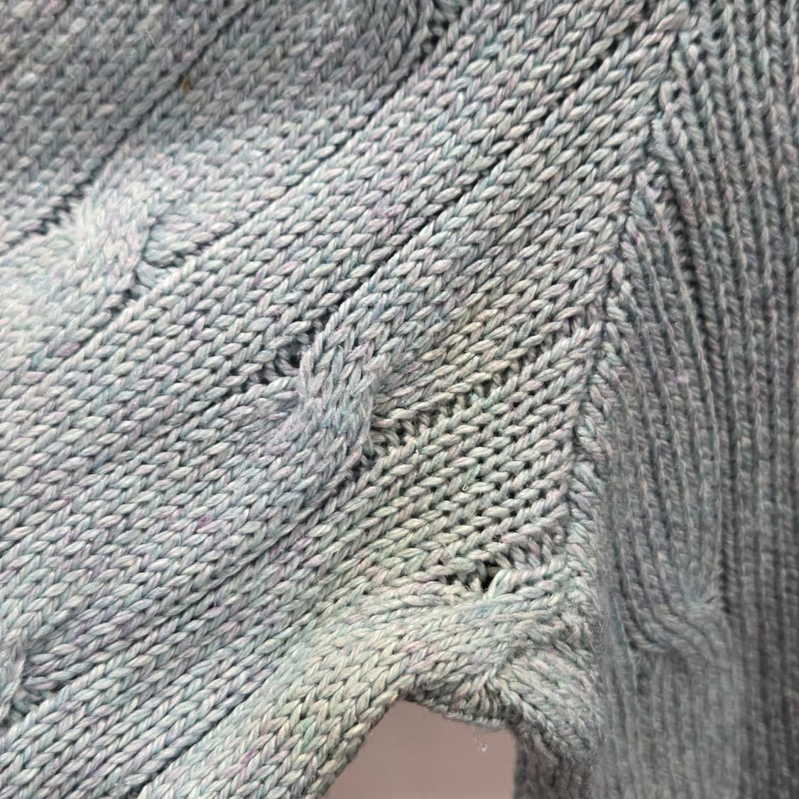 폴로랄프로렌 실크 케이블 니트 L 상품이미지8