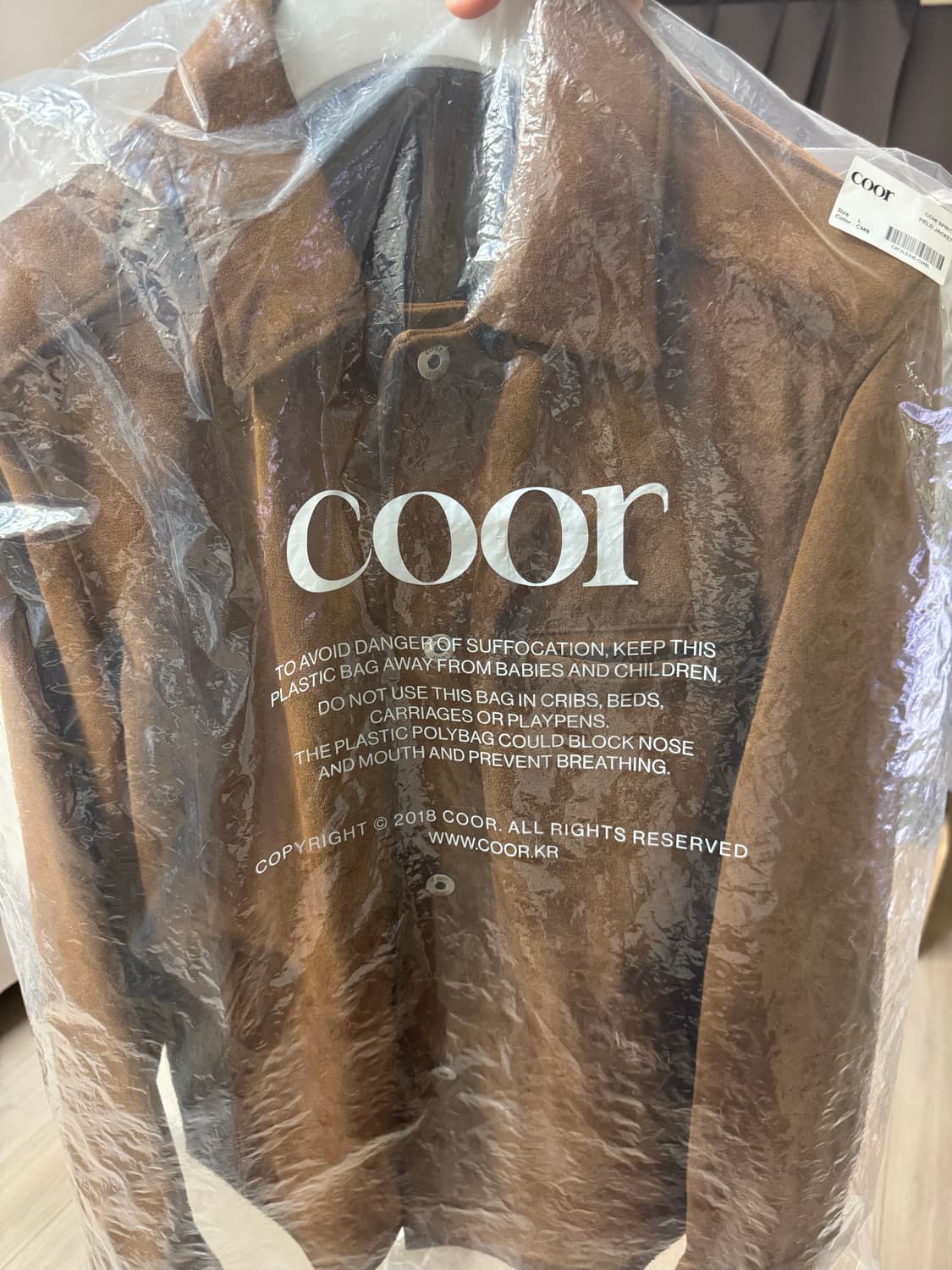 쿠어 Coor 카우 스프리트 필드 자켓 L 상품이미지4