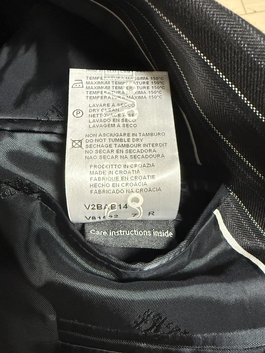 베르사체 콜렉션 스트라이프 자켓 상품이미지6