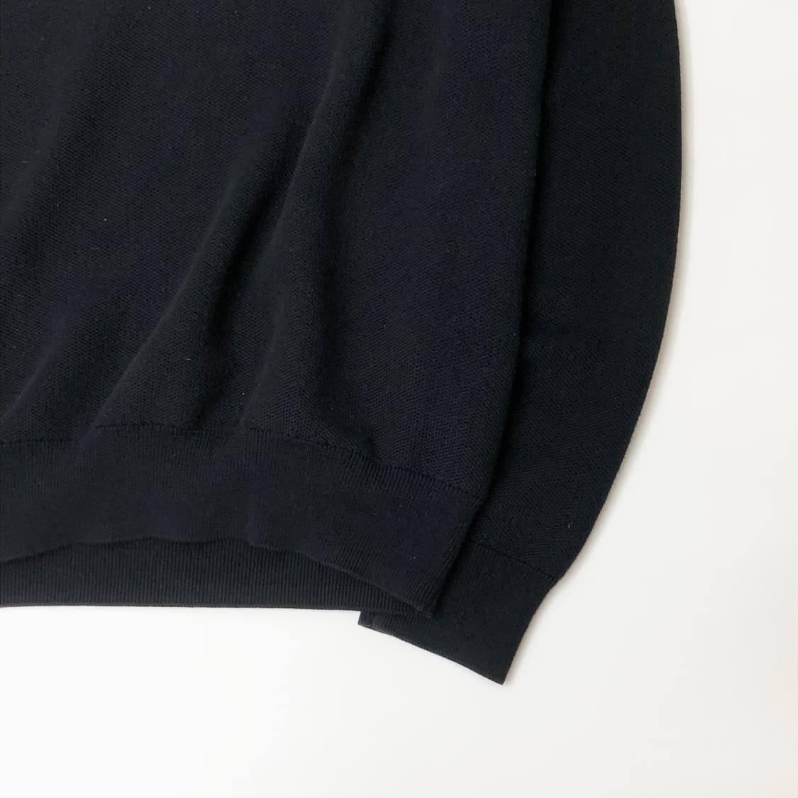 Polo 폴로 랄프로렌 블랙 반집업 니트  상품이미지5