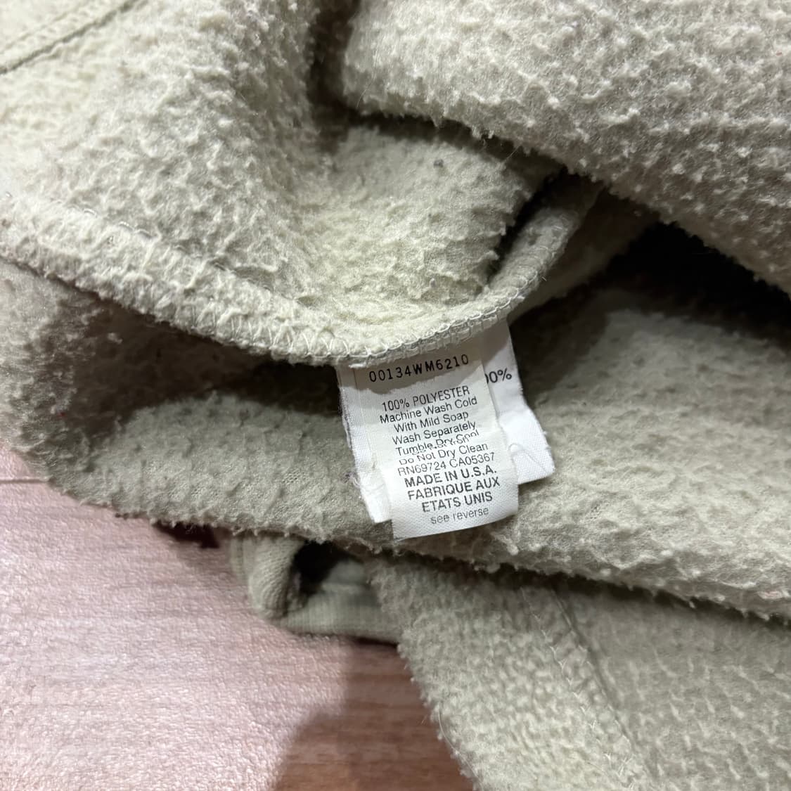 90s 컬럼비아 헬베티아 ll 하프 스냅 플리스 풀오버 상품이미지8