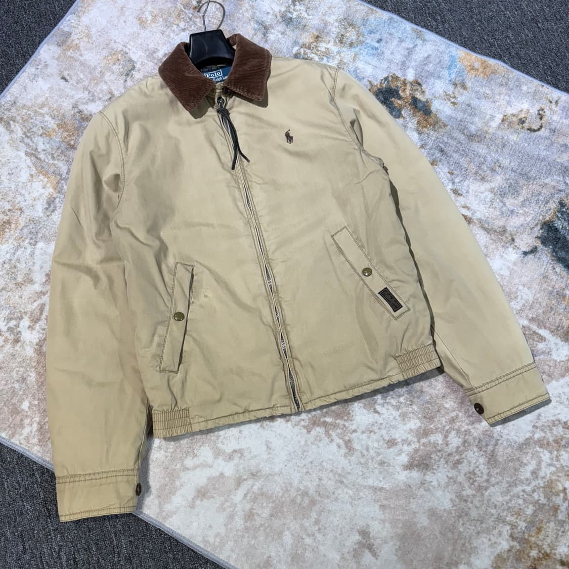 90‘s 폴로 빈티지 카라코듀로이 스윙탑자켓 상품이미지1