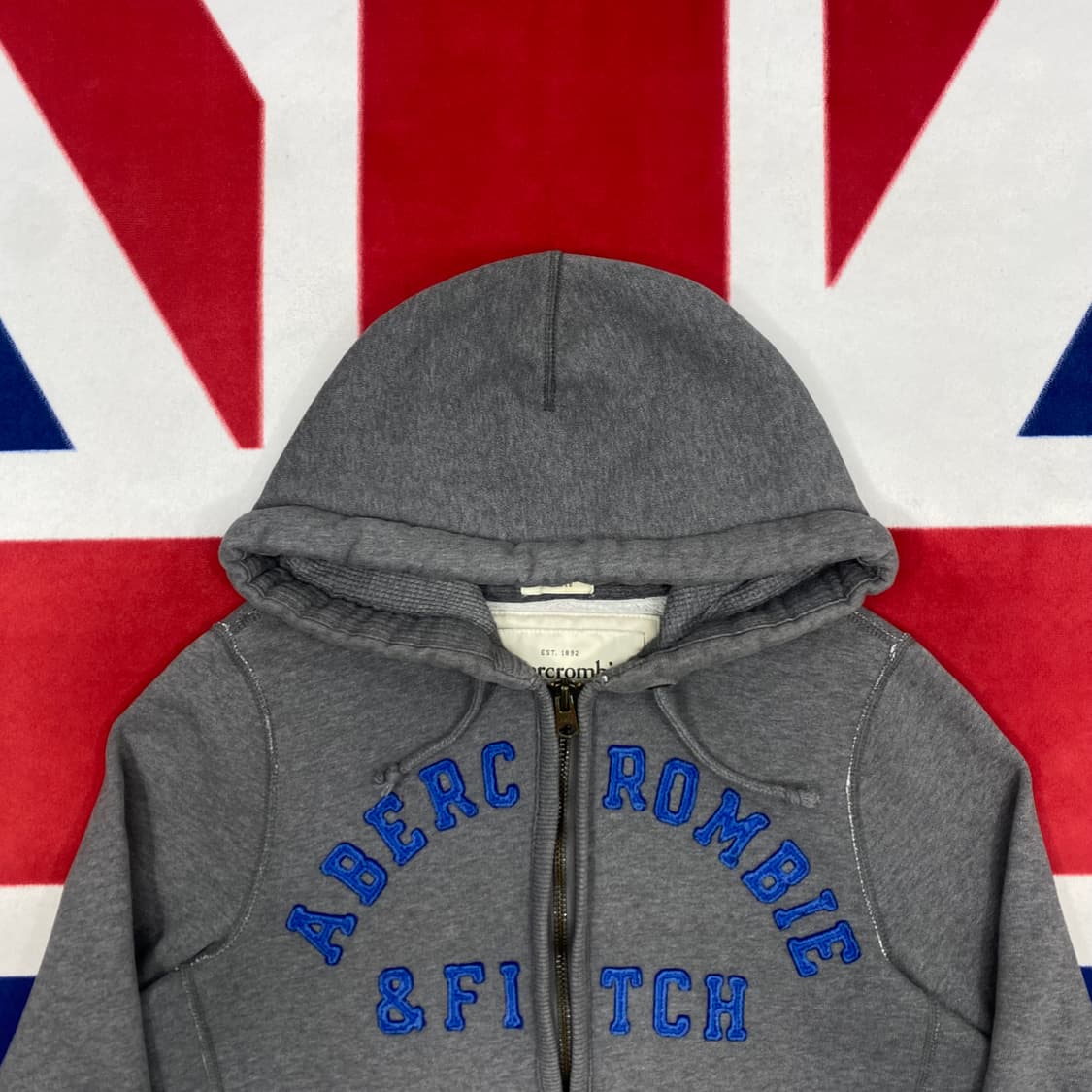 아베크롬비 아치로고 후드집업 M  상품이미지3