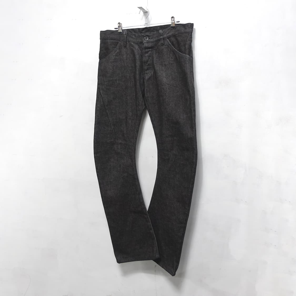 ATTACHMENT 어태치먼트 J 커브 부츠컷 곱창 플레어 데님팬츠 M 상품이미지3