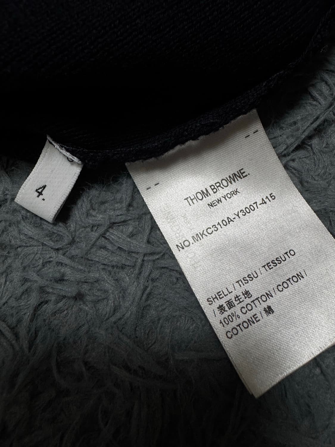 톰브라운 밀라노스티치 암밴드 가디건 4사이즈 상품이미지3