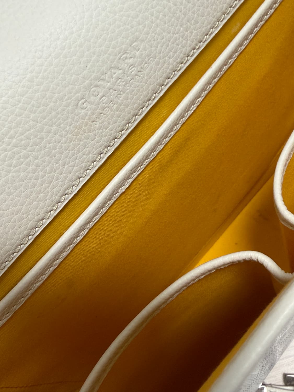 고야드 벨베데르 mm 화이트 상품이미지3