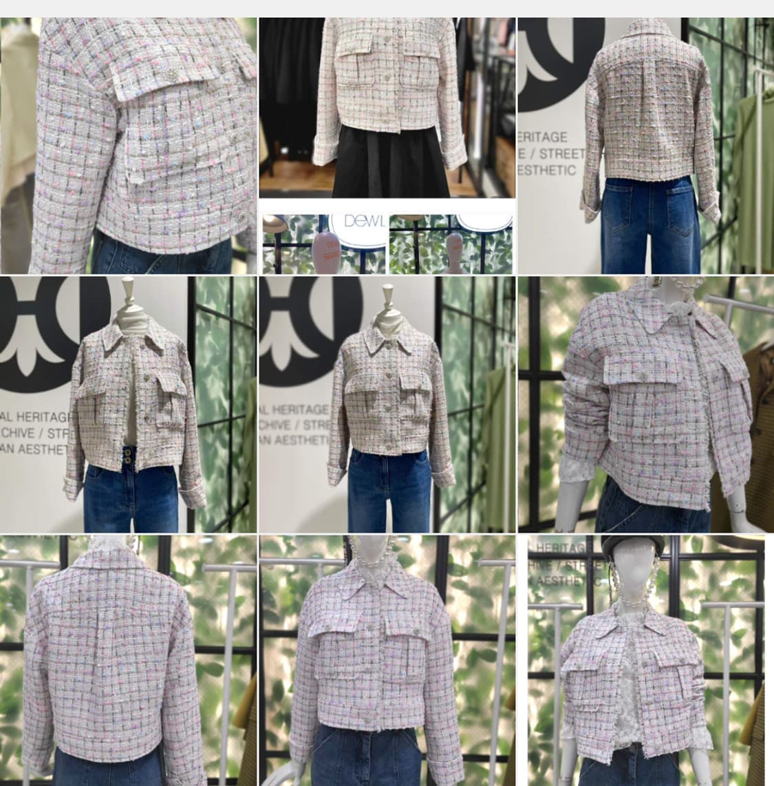 듀엘 479000원 트위드자켓 23년 상품이미지1