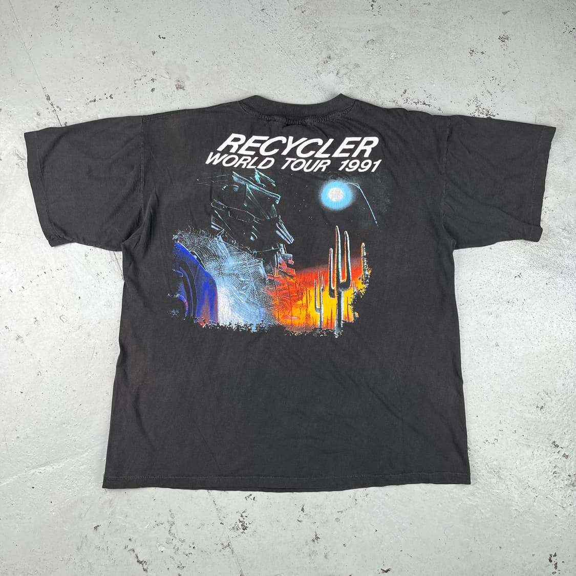 빈티지 ZZ Top Recycler 투어 반팔티 상품이미지2