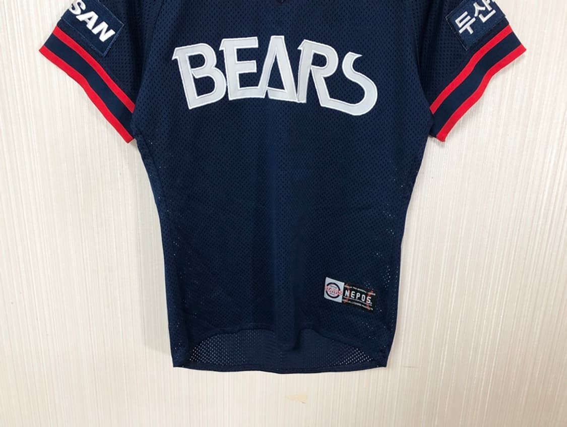 KBO 두산베어스 올드원정 유니폼/져지 9호(80) #25 장원준 상품이미지3