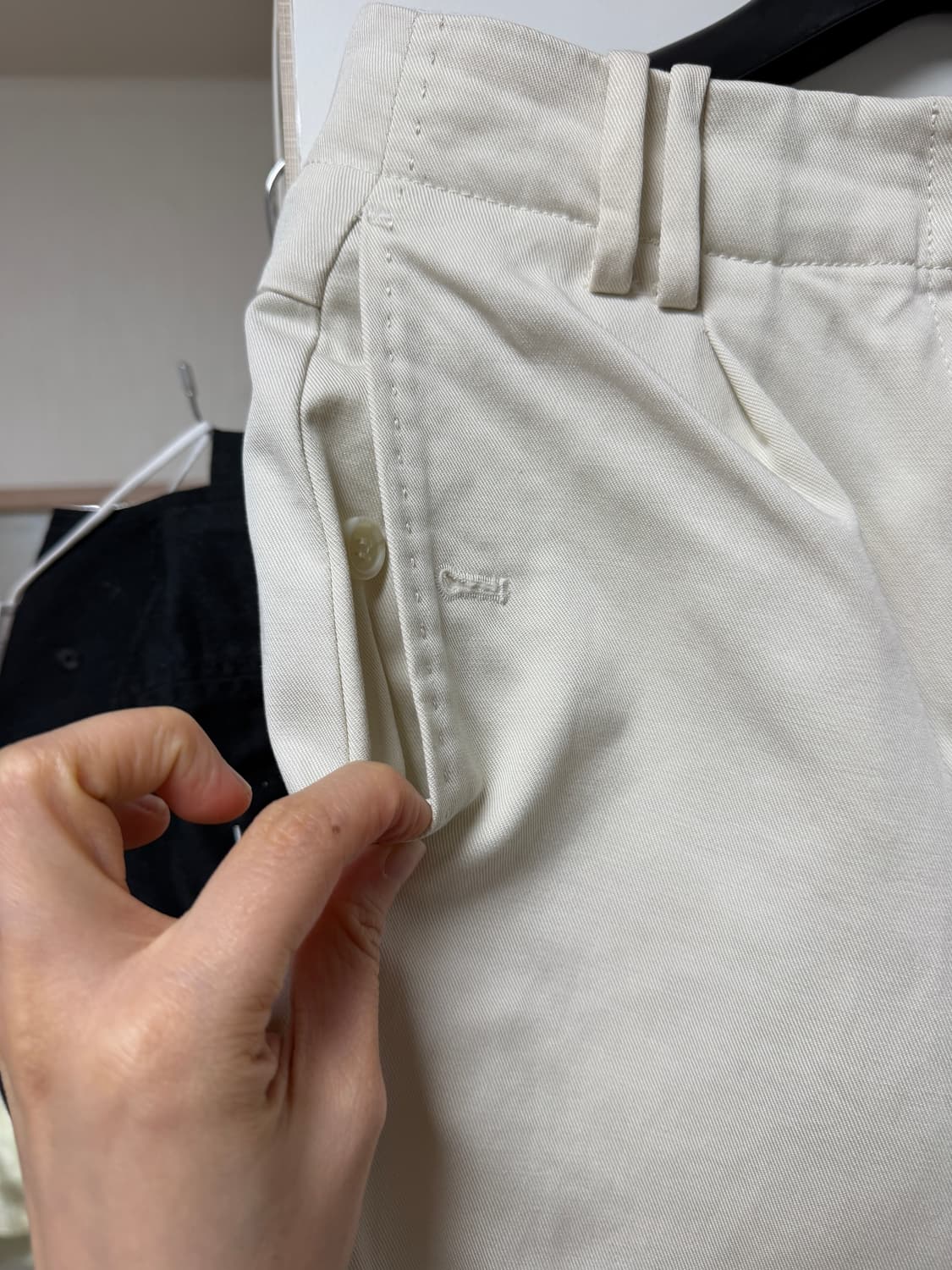 엘보른 면바지 베이지 32 상품이미지4