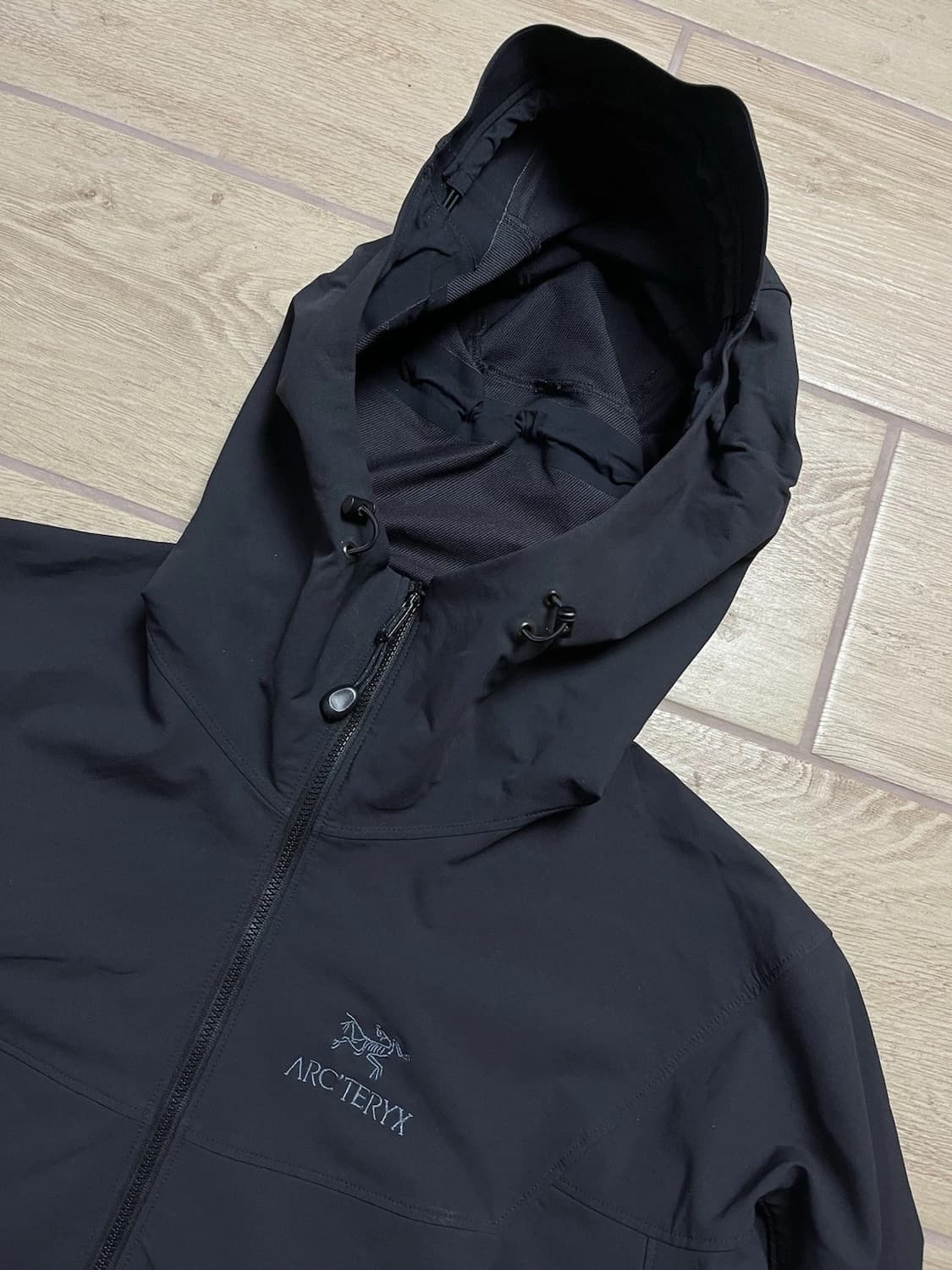 아크테릭스 감마 LT 후디 바람막이 자켓 블랙 M 상품이미지3