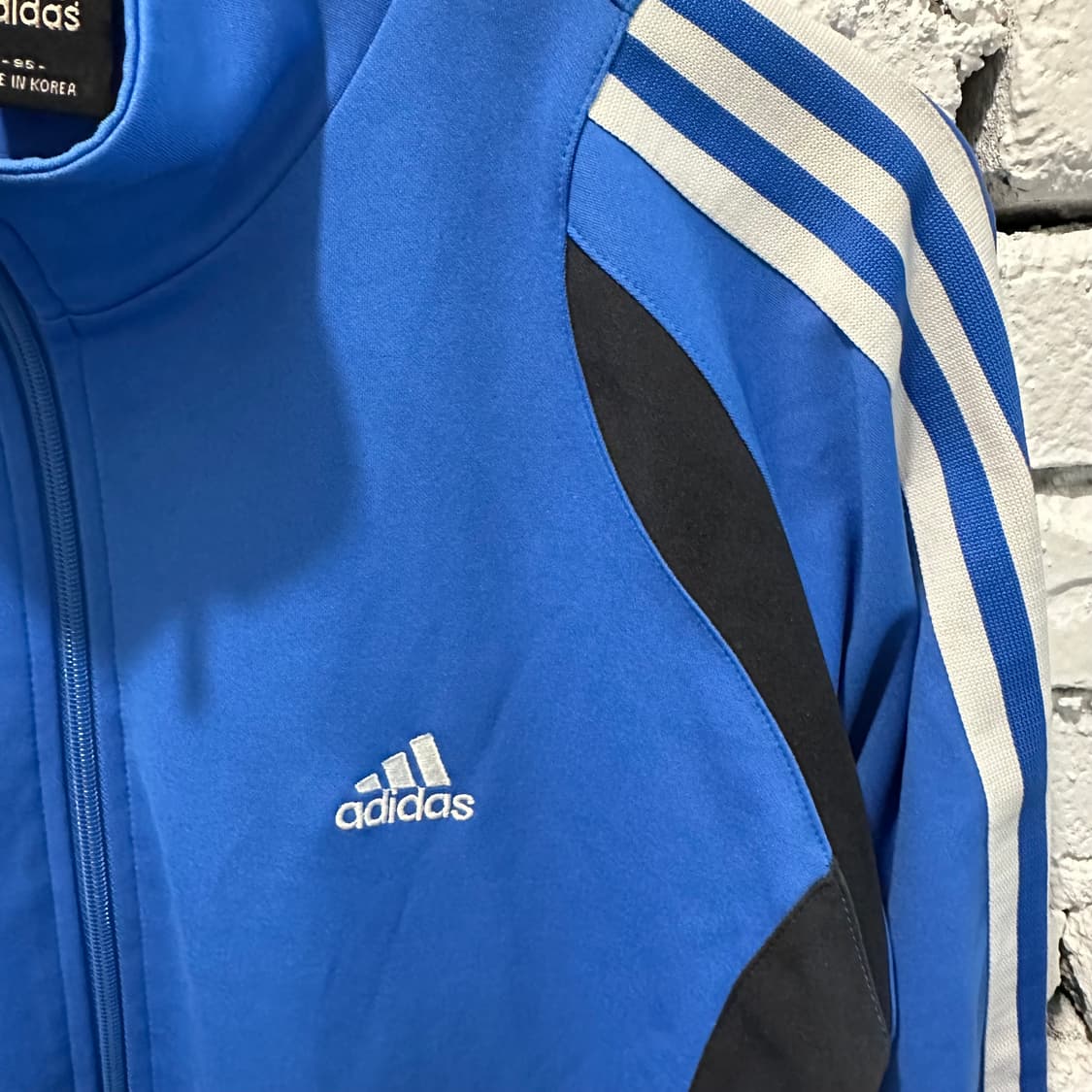 아디다스 삼선 블루 트랙탑 져지 상품이미지4