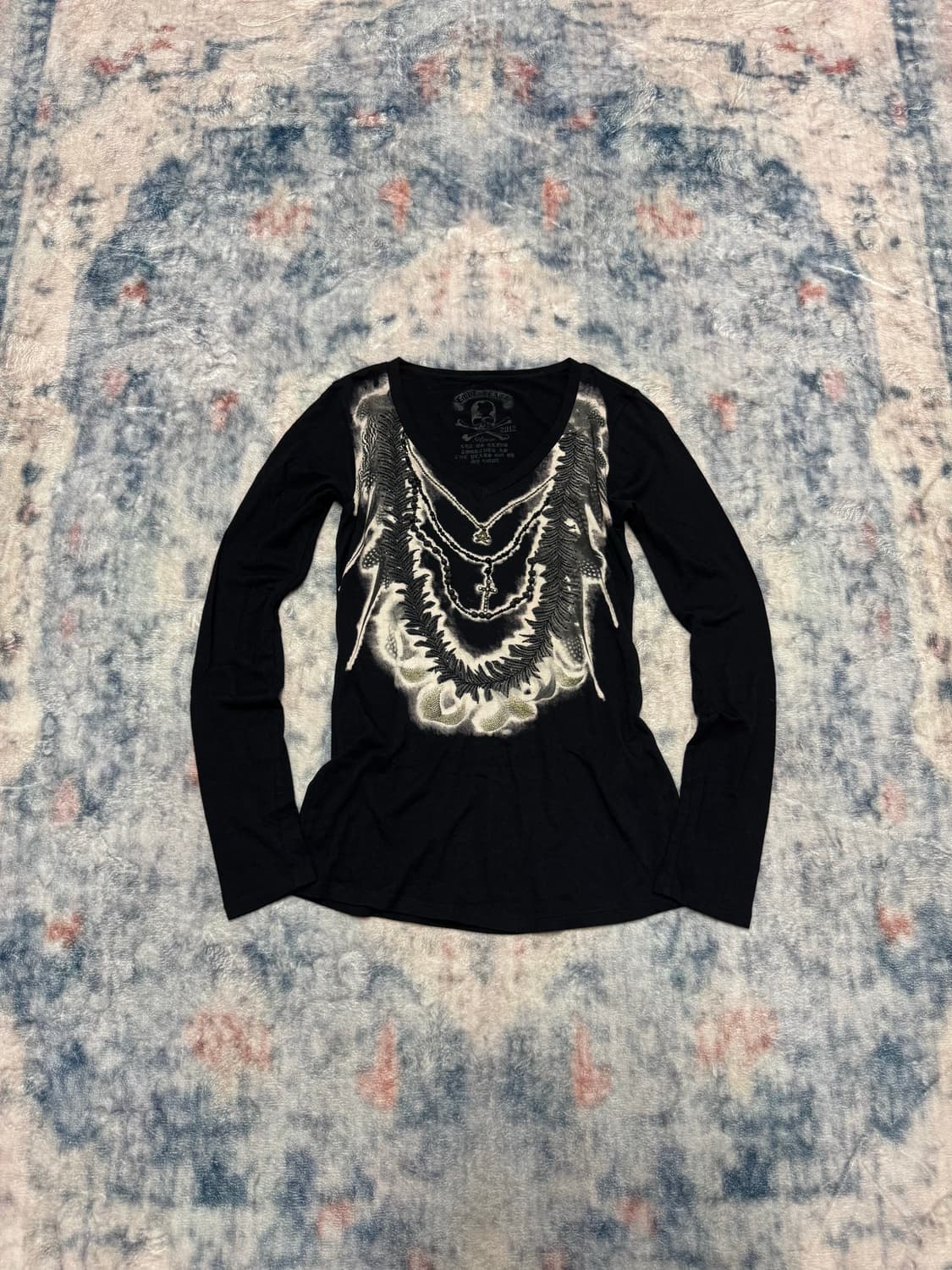 Roen archive skull & rosary cubic cut se 상품이미지2