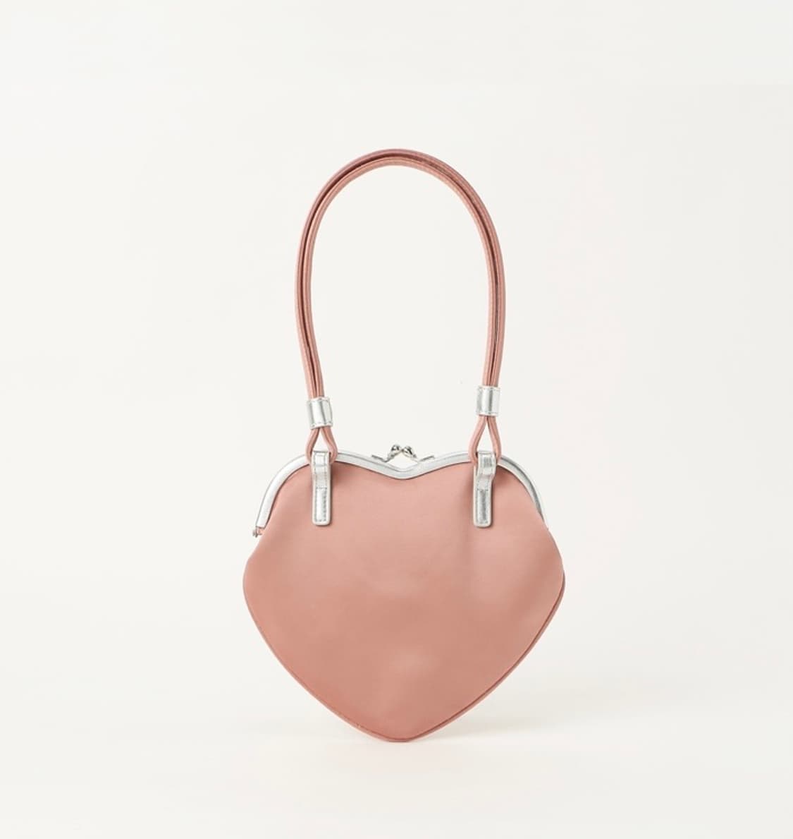 비비안 웨스트우드 벨 리-세틴 하트 프레임백 핑크 상품이미지2