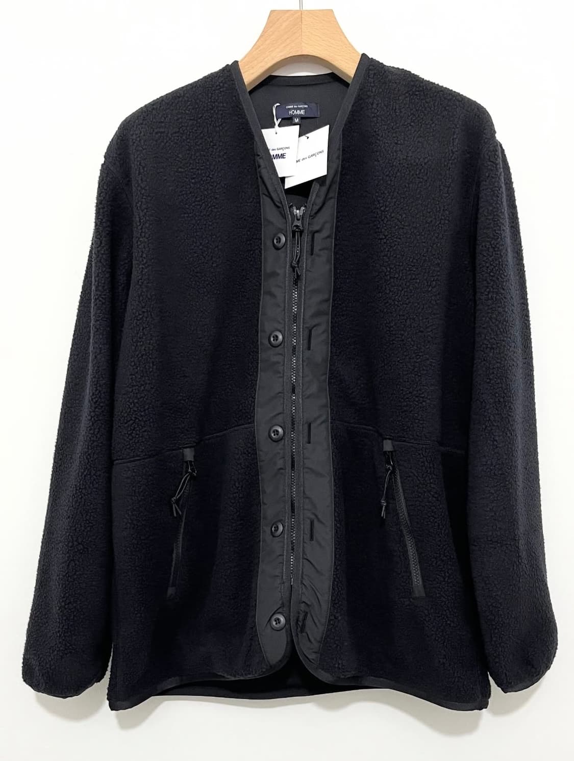 꼼데 옴므 후리스 가디건 상품이미지1