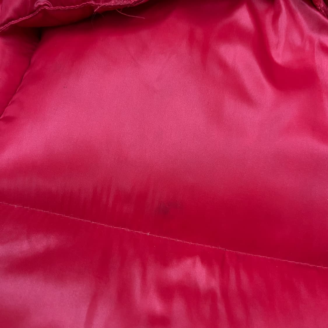 100 노스페이스 700 눕시 필파워 레드 패딩 상품이미지8