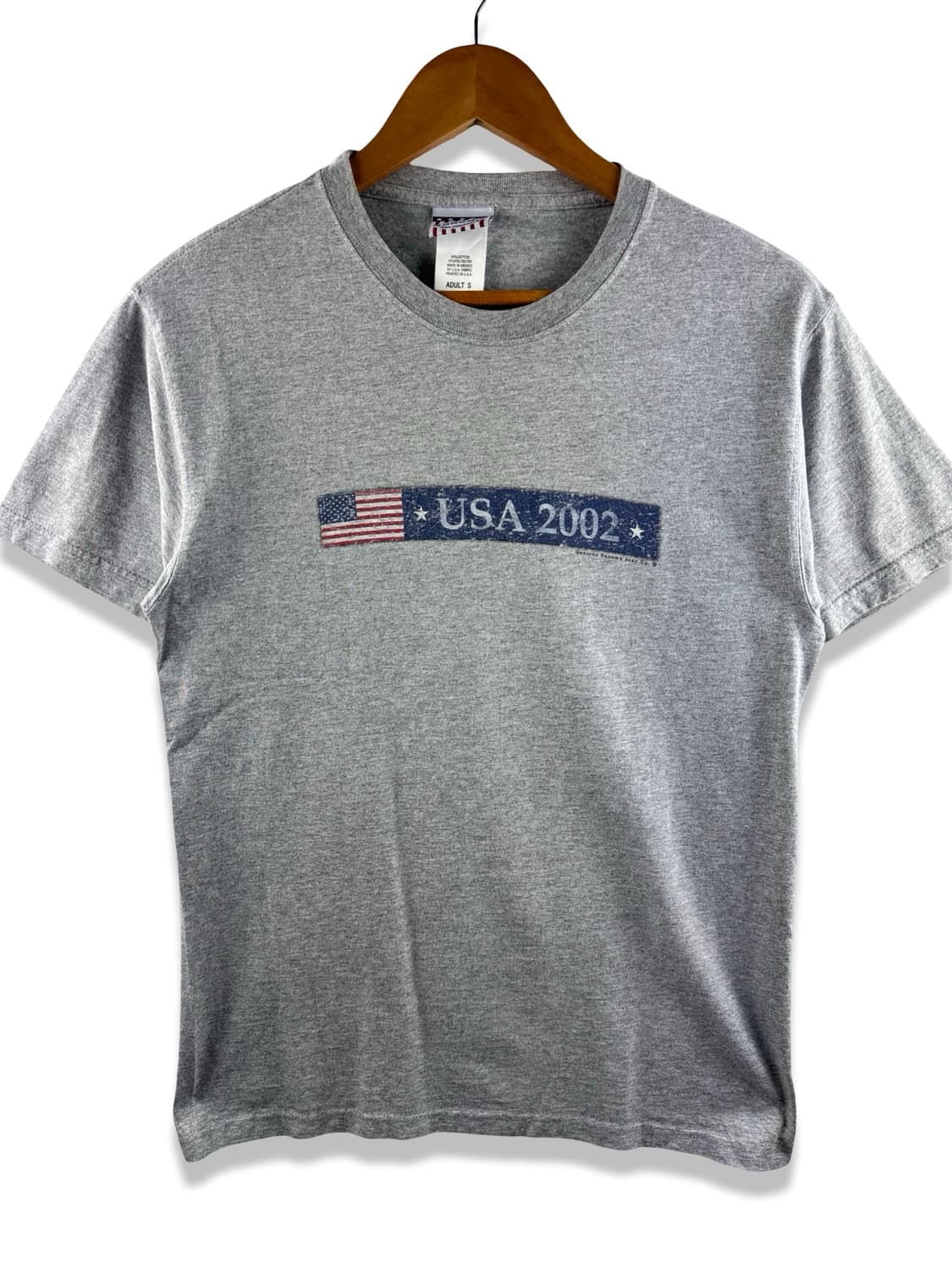 00S 미국생산 성조기 그래픽 티셔츠3020 상품이미지1