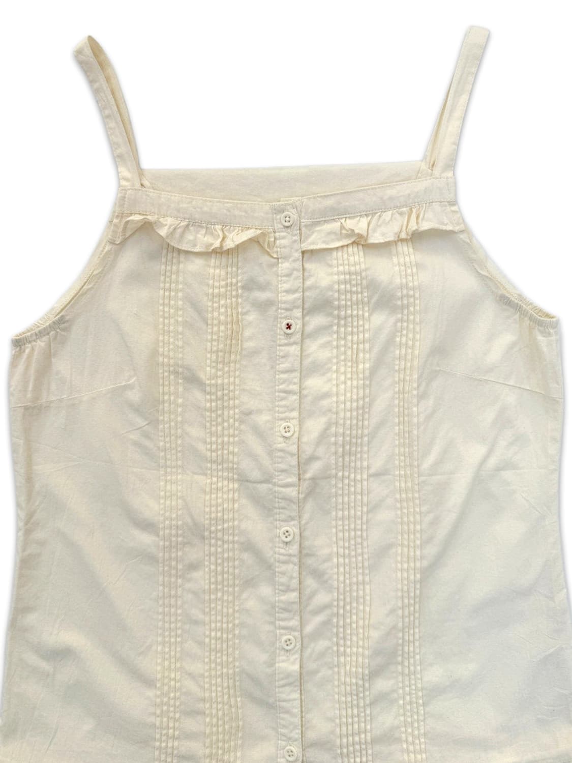 빈티지 아이보리 모리 프릴 슬리브리스 상품이미지3