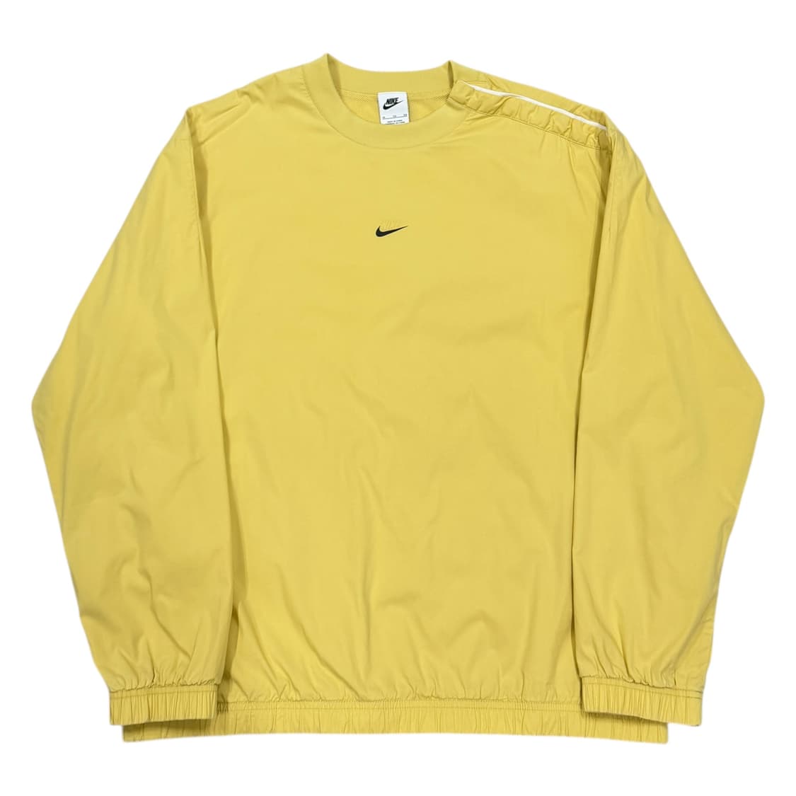 나이키 에센셜 방풍 바람막이 맨투맨 옐로우 XL 상품이미지1