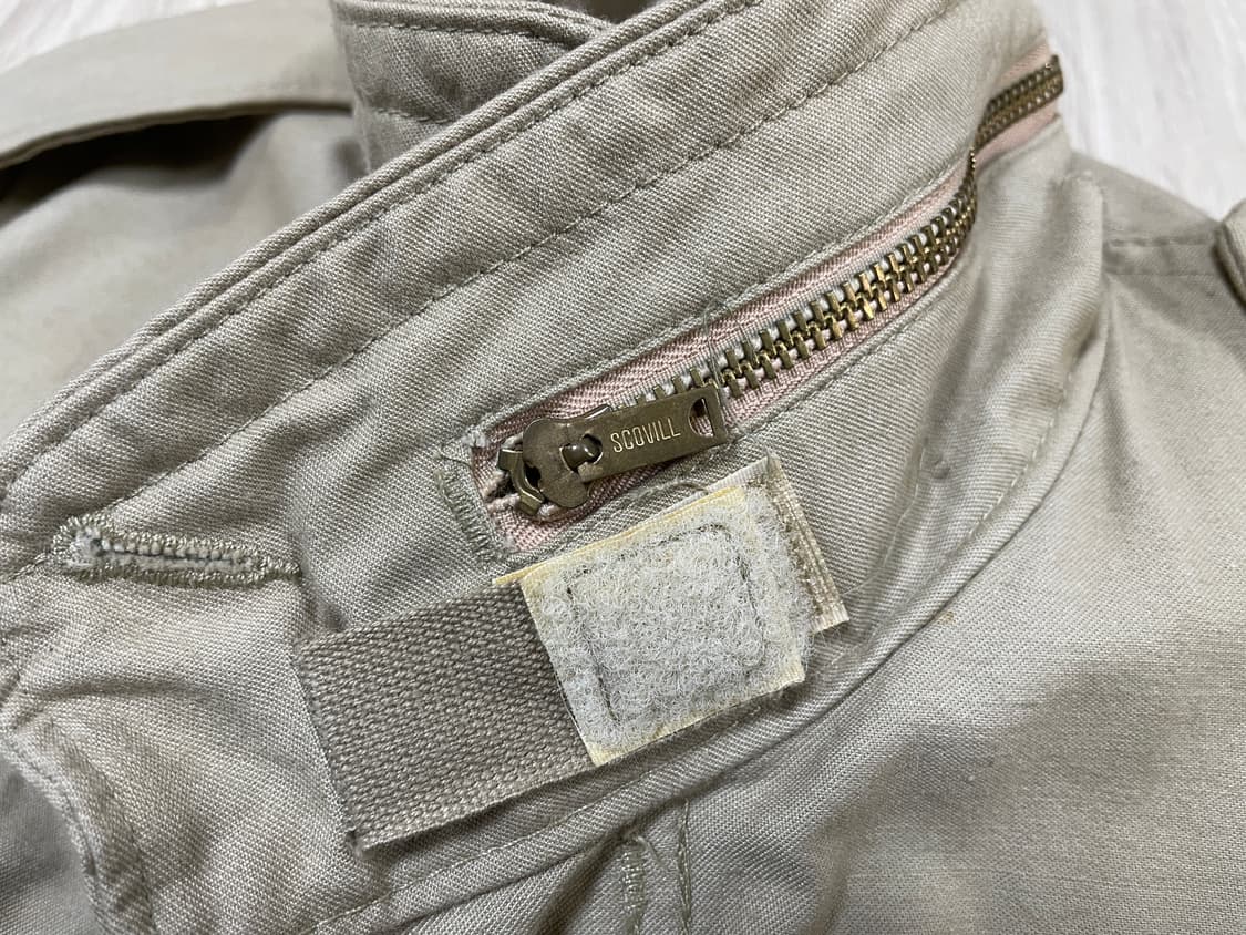 95~100) 90s 알파 미군 3세대 황동지퍼 M65(미제)RRL&폴로 상품이미지5